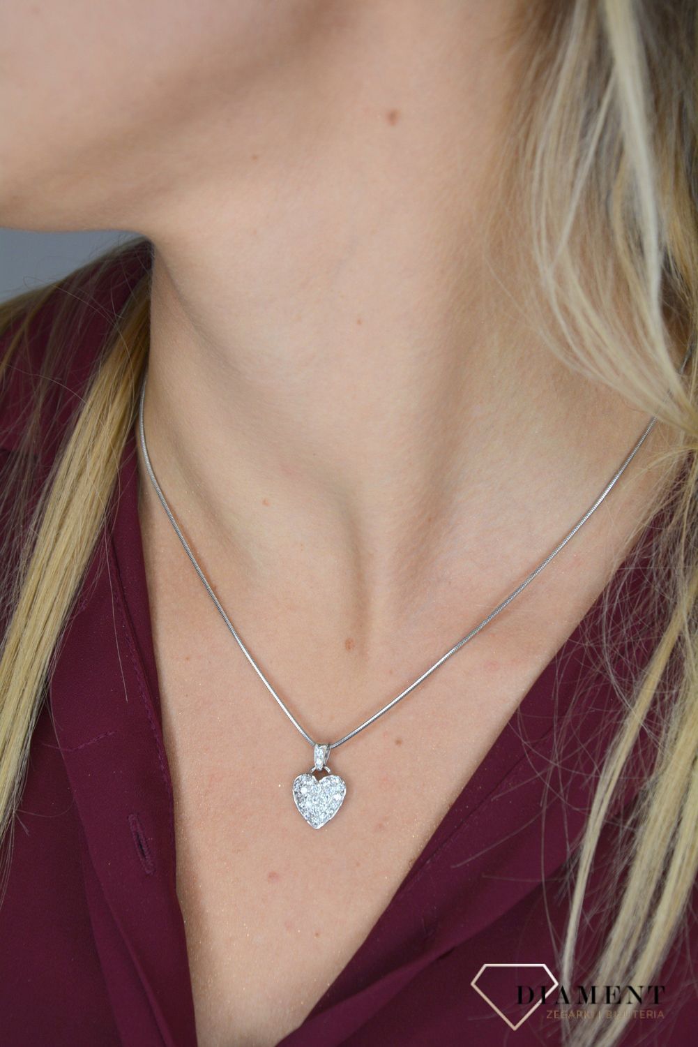 Złoty łańcuszek linka 585 Białe Złoto 1 mm DIA-LAN-1143B-585 1mm ✅ Złoty łańcuszek o splocie linki wykonany z najwyższej jakości białego złota próby 585 ✅.jpg